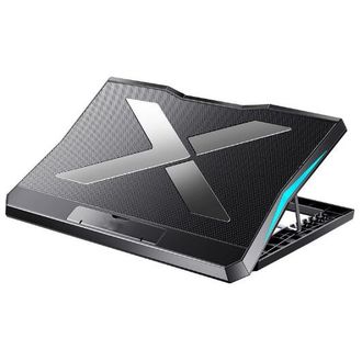 OEM Este Soporte De Refrigeraci&oacute;n Para Port&aacute;til Cuenta Con 6 Ventiladores Silenciosos, Una Base De Altura Ajustable, Una Rejilla Met&aacute;lica Y 2 Puertos Usb,