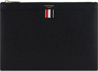 Thom Browne Small Leather Clutch