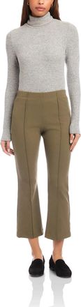 Fifteen Twenty Sigourney Pintuck Pants In Light Olive