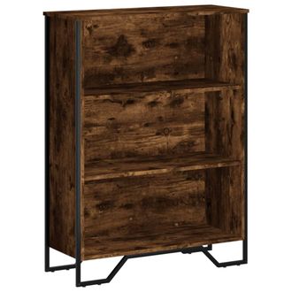 vidaXL Libreria Rovere Fumo 80x31x106 Cm In Legno Multistrato - Vidaxl
