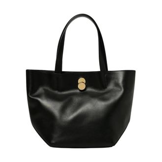 Fabiana Filippi Tassen, Dames, Zwart, ONE Size, Veelzijdige Gestructureerde Handtas