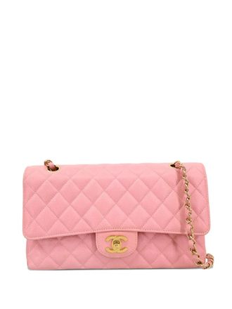 Chanel Schoudertas met dubbele overslag - Roze