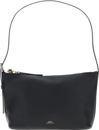 A.P.C. Vera Schoudertas - Dames - Schoudertassen - Zwart - ONE Size - Katoen - Tassen