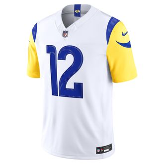 Nike Puka Nacua Los Angeles Rams Nike Mens Dri-FIT NFL Limited Jersey in White | 37NM0IUW9XF-GBF