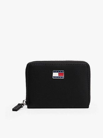 Tommy Hilfiger Logo Plaque Zip-Around Wallet