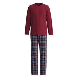 CALIDA Pigiama Lungo - - Nightwear & Lounge - Uomo - Rosso - M