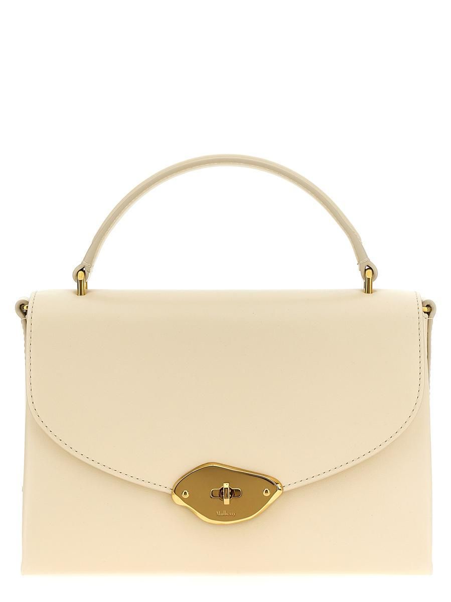 ハンドバッグ MULBERRY Woman Handbag White RL8803205 W160 Mulberry | Mini Islington Bucket | Chalk Small Classic Grain