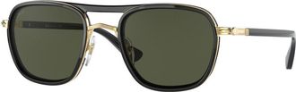 Persol PO2484S 114331 Mens Sunglasses Gold Size 52
