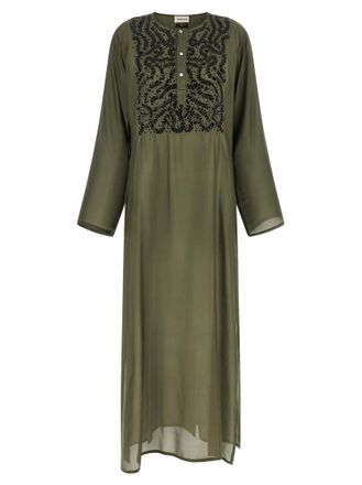 Parosh Green Sunset dress