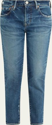 Moussy Vintage Holliston Low-Rise Skinny Jeans