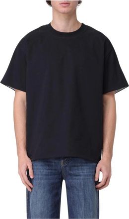 Bottega Veneta Hombre, Camisetas, Azul, Talla: S