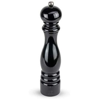 Peugeot PARIS Macinapepe in Legno di Faggio Nero Verniciato 30cm