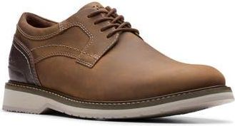 Clarks Monahan Plain Toe Oxford in Beeswax Leather at Nordstrom Rack, Size 8