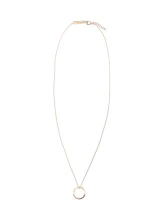 Maison Margiela Gold Silver Ring Pendant Necklace