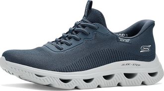 Skechers Hands Free Slip-Ins Bobs Arc Waves Womens Shoes Dark Navy : 5.5 M, Synthetic