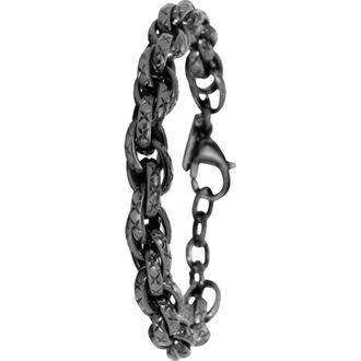 Invicta Elements Mens 8 Stainless Steel Chain Bracelet