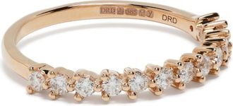 Dana Rebecca Designs 14K Rose Gold Vivien Lily Diamond Ring - Womens - Diamond/14kt Gold