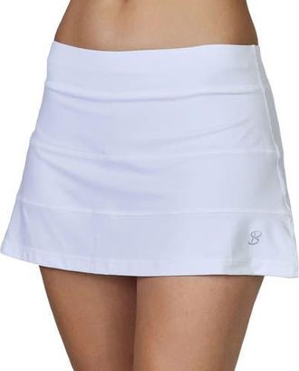 Sofibella UV Colors 13in Womens Tennis Skirt in White at Nordstrom, Size X-Small