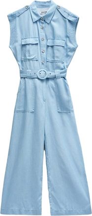 Salsa Overall SALSA Salsa Jeans Overall Lightdenim, Damen, Gr. XS, L&auml;nge 28, blau, Obermaterial: 100% Lyocell CLY., Overalls Overall
