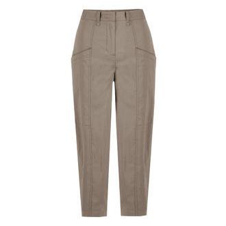 Bomboogie Pantalones Cargo Balloon Fit - Trousers - Mujer - Beige - 2XS
