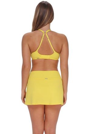 Sunsets Allison Swim Skirt Bottoms in Pineapple Crepe at Nordstrom, Size X-Large