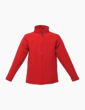 Regatta Mens Regatta Mens Uproar Lightweight Wind Resistant Softshell Jacket - Red - Size: 46/Regular