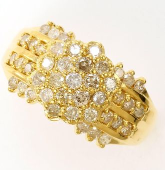 C&A Yellow Gold Yellow Gold (18K) Band Ring (Pre-Owned)