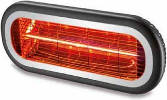 Kemper Lampada ad infrarossi soleado elektrix ip65 2kw nera 65438kw20n - Kemper