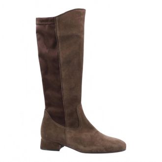 Gabor Womens Knee High Boots In English Brown