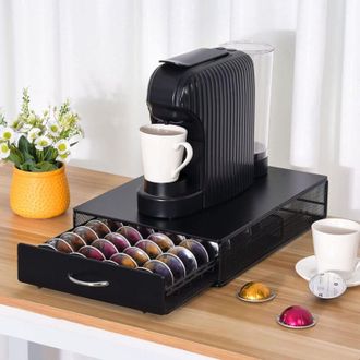 OEM Porte-capsules De Caf&eacute;, Tiroir De Rangement, Organiseur Et Distributeur De Capsules, Pour 40 Unit&eacute;s. Offre Exclusive