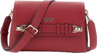 Guess Rode Flap Crossbody Tas - Dames - Schoudertassen - Rood - ONE Size - Tassen