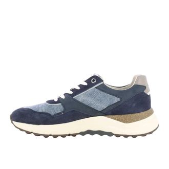 Floris Van Bommel Heren, Schoenen, Blauw, Maat: 45 EU Leer