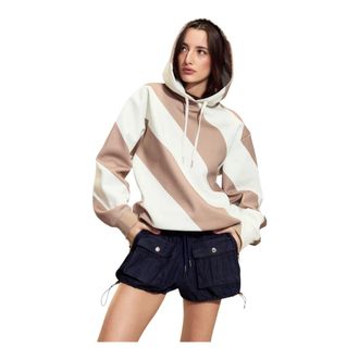 Cynthia Rowley Donna, Felpe, Marrone, M, new