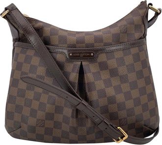 Louis Vuitton Brown Cotton Bloomsbury (Authentic Pre-Loved)