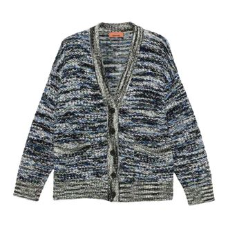Missoni S72Rd Blubase Cardigan - Dames - Truien - Veelkleurig - Maat: XS Wol