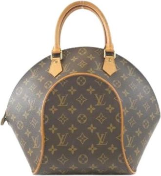 Louis Vuitton Pre-owned Ellipse Monogram Tote Bag - Dames - Vintage Handtas - Bruin - ONE Size - Vintage
