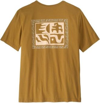 Patagonia Mother Rays T-Shirt T-Shirt f&uuml;r Herren | braun