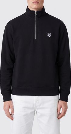 Maison Kitsun&eacute; Felpa con zip in cotone