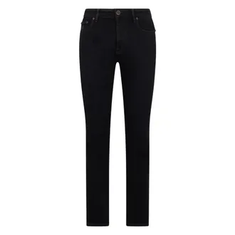 Moorer Slim-fit Jeans, male, Black, Size: W28 Pavel Slim Fit Trousers