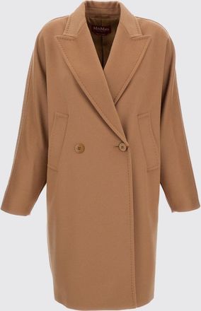 Max Mara Cappotto doppiopetto Estremo in lana vergine con rever a lancia