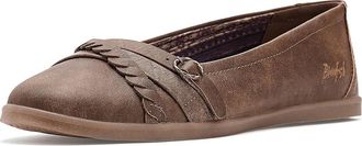 Blowfish Parisian Womens Flat Shoes Tan : 9.5 M, Synthetic