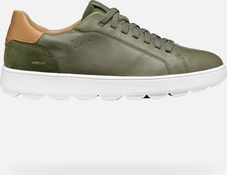 Geox Scarpe Spherica Ecub-1 B Uomo Verde Muschio