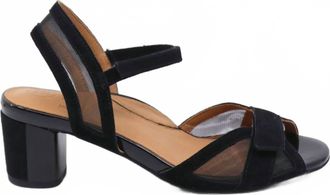 L'Amour Des Pieds Womens Mahiya Sandal In Black Suede