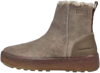 Cougar Womens Broom Waterproof Winter Boot In Stone