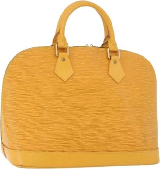 Louis Vuitton Pre-owned Handbags, female, Yellow, Size: ONE SIZE Pre-owned Vintage Hand Bag