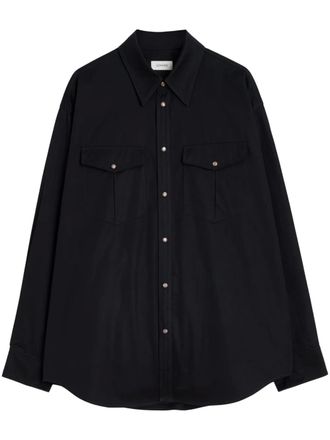 Christophe Lemaire Western shirt - Black