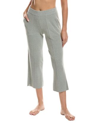 Barefoot Dreams Cozychic Ultra Lite Ribbed Pintuck Crop Pant