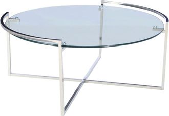 Leonique Couchtisch &raquo;Paula&laquo;, Chromfarbig