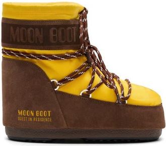 Moon Boot x Guest In Resident Icon Low Boot in Sunflower/Cocoa at Nordstrom, Size 42