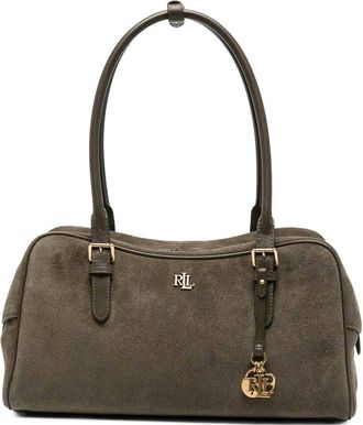 Lauren Ralph Lauren Mrcy Large Zipped Satchel Bag